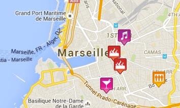 kort over gay-Marseille 