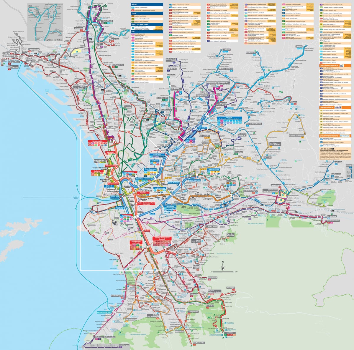 Marseille transport kort